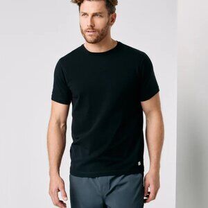 Vuori Men's Black Pima Cotton Blend Tee.  Sz M